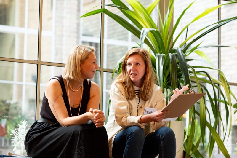 Hanka při konzultaci